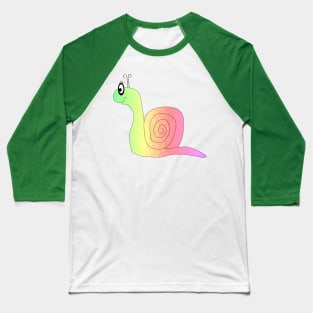 CUTE Snail Baseball T-Shirt